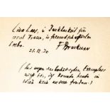 Bruckner, Ferdinand (das ist: Theodor Tagger). Elisabeth von England. Schauspiel. Berlin, Fischer,
