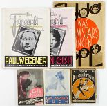 Film - - Sammlung von ca. 40 Schriften zum deutschen Film. Teils mit Abbildungen. Um 1914-1942.