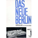 Architektur - - Das neue Berlin. Monatshefte für Probleme der Großstadt. Herausgeber Martin