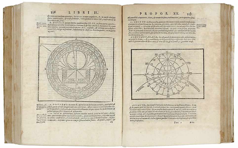 Astronomie - - Clavius, Chr. Astrolabium. Mit Titelholzschnitt und zahlreichen, teils ganzseitigen