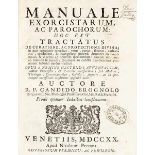 Occulta - - Brognolo, Candido. Manuale exorcistarum, ac parochorum: hoc est tractatus de