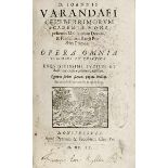Medizin - - Varanda, Jean de. Opera omnia theorica et practica exquisitissimi iudicii et doctrinæ