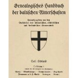 Europa - Baltikum - - Transehe-Roseneck, Astaf von. Genealogisches Handbuch der livländischen