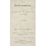 Sprachwissenschaft - - Ballhorn, Georg Friedrich. Über Declamation, in medicinischer und