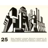 Russische Avantgarde - - Tschernichow, Jakow G. Konstrukzija architekturnych i maschinnych form. (