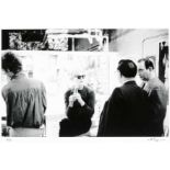 Warhol, Andy - - Swerman, Marschall. Andy Warhol in the Factory. Pigmentdruck nach der Original-