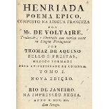 Voltaire, Francois Marie Arouet de. Henriada. Poema epico., composto na lingua franceza.