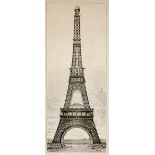 Europa - Frankreich - - Eiffel, Gustave. Tour en fer de 300 mètres de hauteur destinée a l'