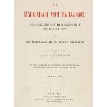 Judaica - - Müller, David Heinrich und Julius von Schlosser. Die Haggadah von Sarajevo. Eine