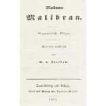 Nathan, Isaac. Madame Malibran. Biographische Skizze. Nach dem Englischen von A. v. Treskow.