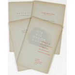 Das Gedicht. Blätter für die Dichtung. Herausgegeben von H. Ellermann. Jahrgänge 1-4. 4 Bände mit 84