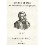 Judaica - - Franz, Alexander. Der Hofjude. Berlin, Lindow, 1858. 210 S. 23 x 18 cm. Pappband der