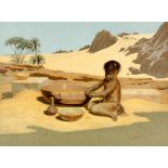 Orient - Ägypten - - Werner, Karl. (Nilbilder auf seiner Reise durch Egypten nach der Natur