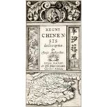 Asien - China - - Regni Chinensis, descriptio. Ex varijs authoribus. Mit gestochenem Titel und 2