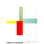 Mangold, Robert. Plakat zur Ausstellung im Westfälischen Landesmuseum, Münster 1995. Farboffset