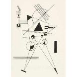 Bauhaus - - Kandinsky, Wassily. Punkt und Linie zu Fläche. Beitrag zur Analyse der malerischen