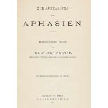 Medizin - Psychologie - - Freud, Sigmund. Zur Auffassung der Aphasien. Eine kritische Studie. Mit 10