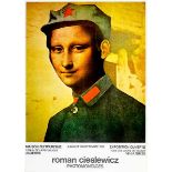 Cieslewicz, Roman. Sammlung von 2 Ausstellungsplakaten, 1 Postkarte mit eigenhändigem