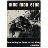 Situationisten - - King Mob Echo No. 1 April 1968. London, BCM King Mob, (1968). 4 Bl. 33,5 x 24 cm.