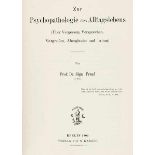 Medizin - Psychologie - - Freud, Sigmund. Zur Psychopathologie des Alltagslebens. (Über Vergessen,