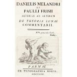 Astronomie - - Melanderhjelm, Daniel und Paolo Frisi. De theoria lunae commentarii. Mit