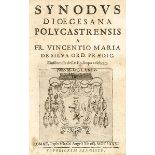 Occulta - - Silva, Fr. Vincentio Maria de. Synodus dioecesana polycastrensis. Mit gestochener