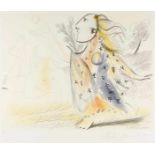 Picasso, Pablo (nach). Minotaure et femme. Farblithographie auf Velin d'Arches (Wasserzeichen).