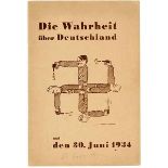 Exilliteratur - - Heiden, Konrad. Hitler rast. Die Bluttragödie des 30. Juni 1934. Ablauf,