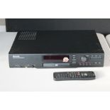 CD RECORDER - a Philips compact disc recorder CDR870 with remote control in original box.