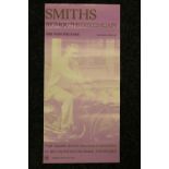 THE SMITHS - a 1986 UK Rough Trade Records promo poster for 'Bigmouth Strikes Again' (23x58.5cm).