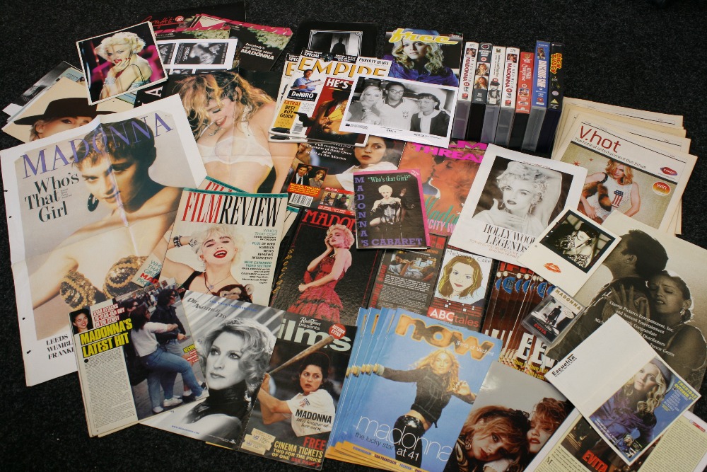MADONNA - a collection of Madonna memorabilia to include 13 books and annuals (Like a Virgin, - Image 4 of 4