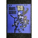 BLUES SCENE 69 - an original souvenir brochure 'Blues Scene 69' along with a ticket from the