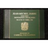 JEAN-MICHEL JARRE - a rare limited edition Jean-Michel Jarre photograph album from the concert on