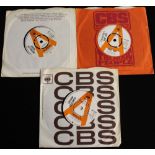CBS PROMOS - PSYCH ROCK - 3 x tripped out and rare 7" promos. Titles are Andwellas Dream - Mr.