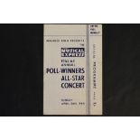 POLL-WINNERS ALL-STAR CONCERT PROGRAMME - a programme for the matinee performance of the NME - New