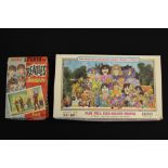 BEATLES JIGSAWS - 2 vintage jigsaws featuring The Beatles, one entitled,