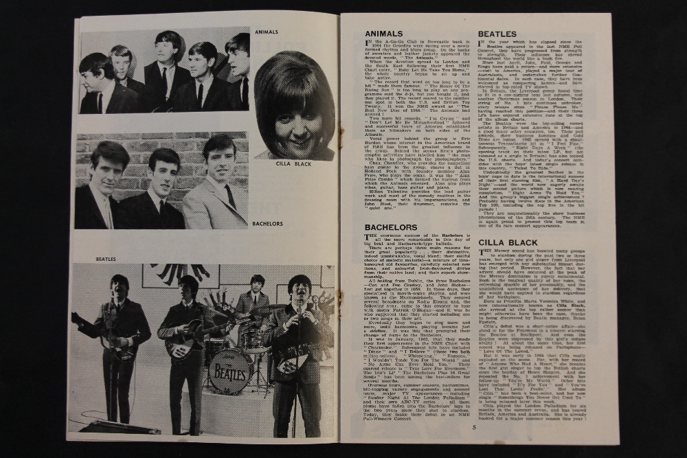 POLL-WINNERS ALL-STAR CONCERT PROGRAMME - a programme for the New Musical Express (NME) 1964-65 - Image 3 of 3