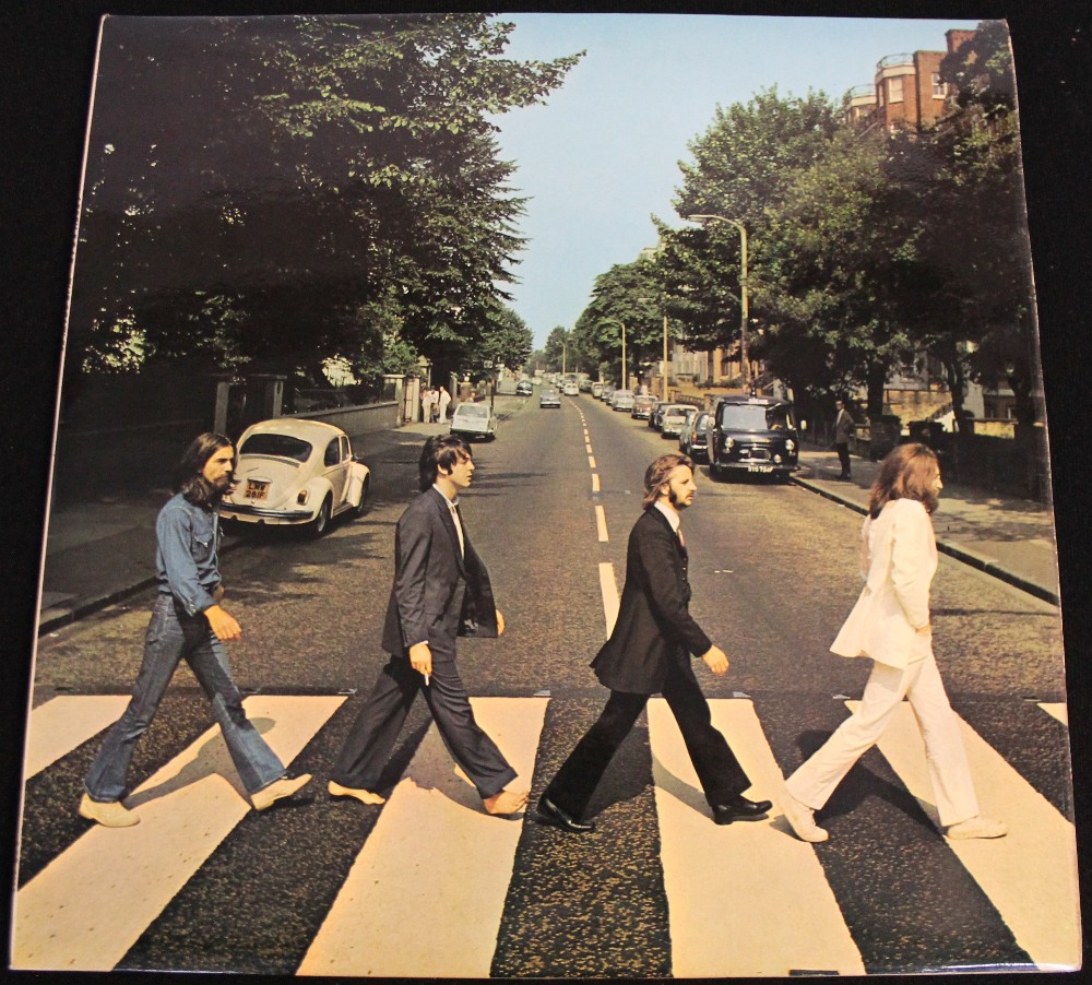 THE BEATLES - ABBEY ROAD A first pressing of the seminal album.