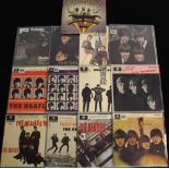 THE BEATLES - COMPLETE RUN OF EPs - This fantastic lot contains all 13 Beatles EPs with a mixture