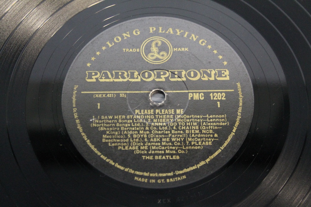 PLEASE PLEASE ME - 2ND MONO - An extremely early version of the album with the rare black and gold - Image 3 of 4