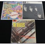 BEATLES LPs A fine lot of 3 x LPs, titles include: Please Please Me - PMC 1202, VG+/VG,