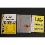 BEATLES PROGRAMMES - 3 Beatles programmes from 1963 to include The Beatles Show from the Beatles'