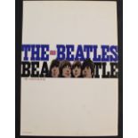 BEATLES PROGRAMME - a facsimile programme for the Beatles 3 day Japanese tour in 1966.