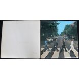 THE BEATLES - WHITE ALBUM AND ABBEY ROAD An original stereo pressing of the White Album with the