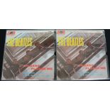 THE BEATLES - PLEASE PLEASE ME (TWO COPIES) A real collector's lot here with two versions of this