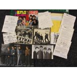 BEATLES FAN CLUB - a selection of Beatles Fan Club memorabilia including letters,