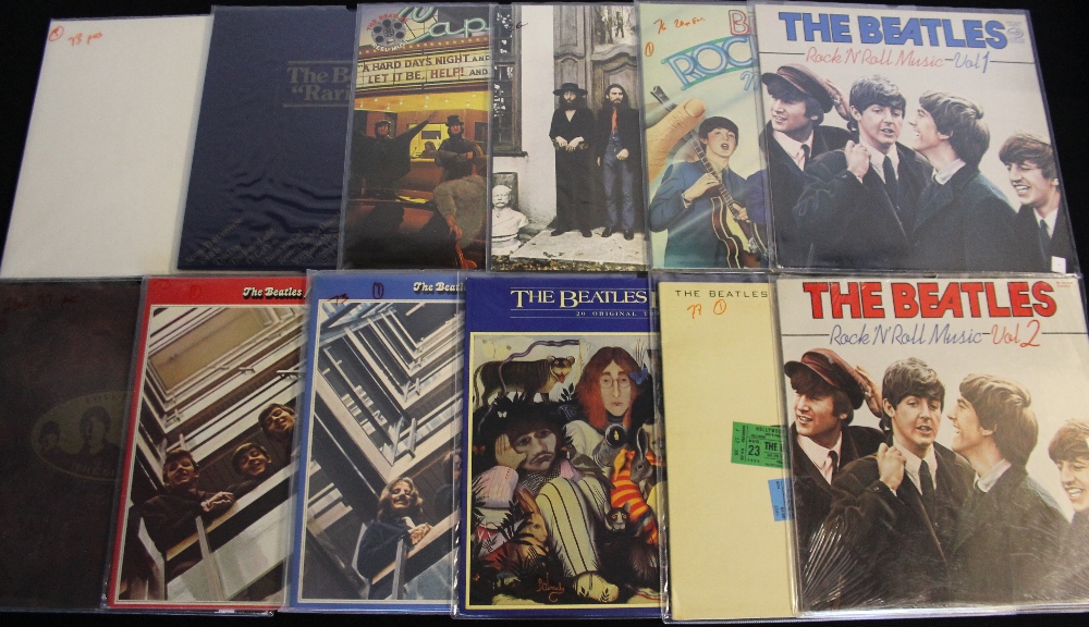 THE BEATLES UK ALBUM COLLECTION - This brilliant lot of 24 x LPs features the complete run of UK - Image 2 of 2