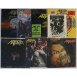 ANTHRAX - Amazing collection of 5 x LPs (the band's first 5 albums), 2 x 12",