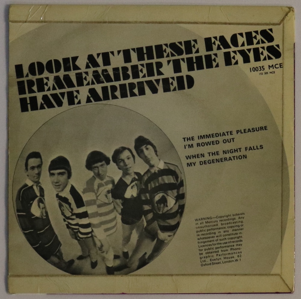 THE ARRIVAL OF THE EYES - A fab Mod/Freakbeat EP here from The Eyes - and this one doesn't turn up - Image 2 of 4