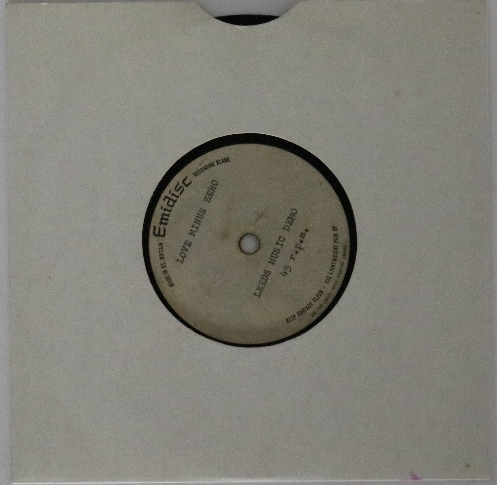 BOB DYLAN - LOVE MINUS ZERO ACETATE - A fantastic piece of history with this early single sided 7"